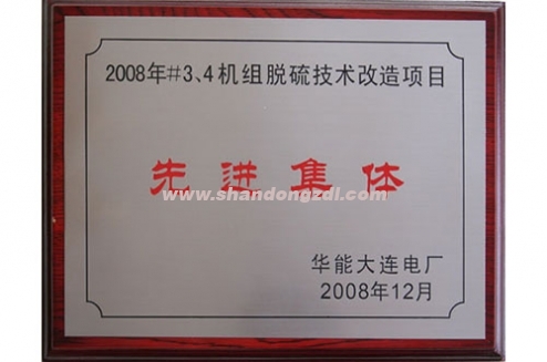 大連電廠項(xiàng)目監(jiān)理部榮獲電廠授予“先進(jìn)集體”榮譽(yù)稱號